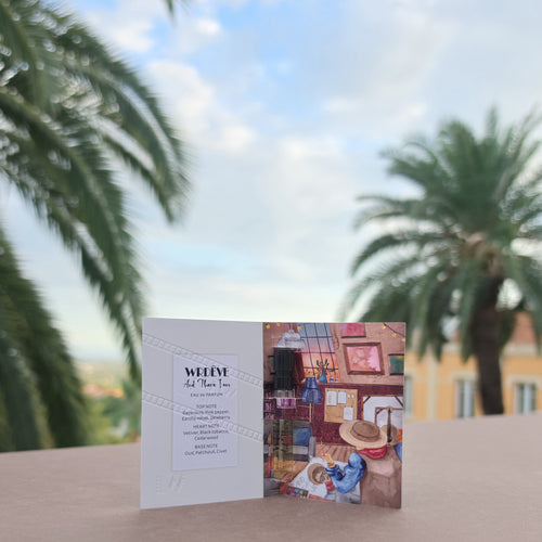 scent notes sample perfume Eau De Parfum Wrdêve And There I Am 2ml